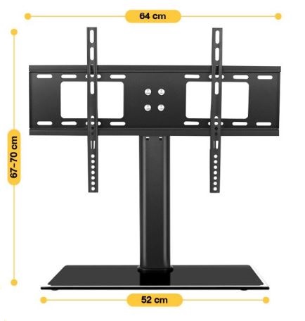 ขาแขวนทีวีแบบตั้งโต๊ะ สำหรับจอ  26-55นิ้ว