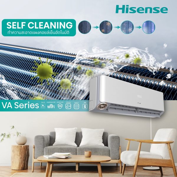 แอร์ติดผนัง VA Series 12000 BTU Inverter